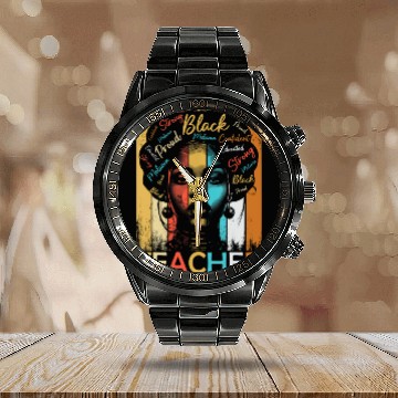 Discover Black History Teacher Calendar Steel Band Watch African American Women