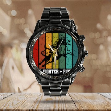 Discover Rodeo Clown | Rodeo Cowboy Western Profession Calendar Steel Band Watch