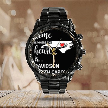 Discover Davidson County North Carolina Is Where My Heart Calendar Steel Band Watch
