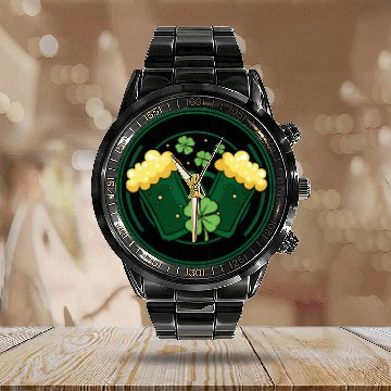 Discover St Patrick s Day Best Drinking Team Calendar Steel Band Watch