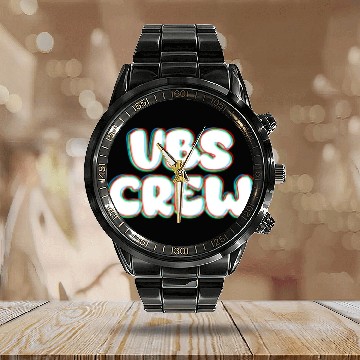 Discover VBS Colorful Bible Vacation School Love Calendar Steel Band Watch