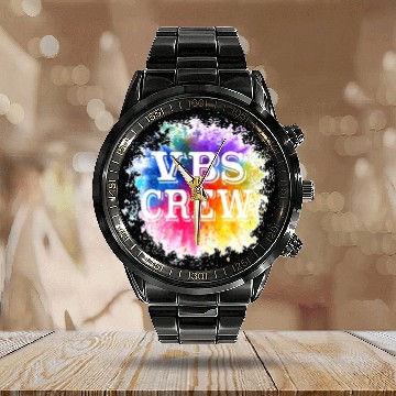 Discover VBS Colorful Bible Vacation School Love Calendar Steel Band Watch
