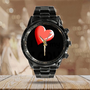 Discover International Women’s Day Calendar Steel Band Watch