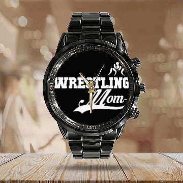 Discover Wrestling Mom Passion Is Gift Best Design Cool Calendar Steel Band Watch