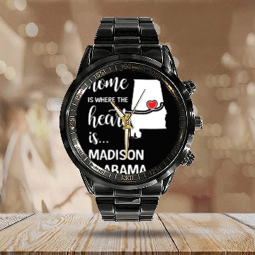 Discover Madison County Albm Is Where My Heart Is Cool Calendar Steel Band Watch