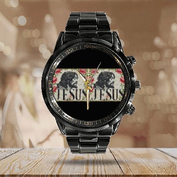 Discover Blessed Beverage Creations Calendar Steel Band Watch