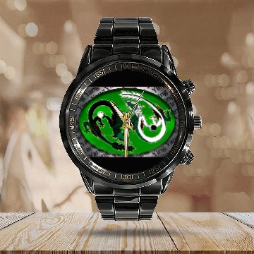 Discover Yang and Ying Calendar Steel Band Watch