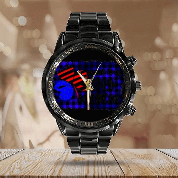 Discover Proud To Be Irish American Calendar Steel Band Watch