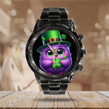Discover lucky sister Calendar Steel Band Watch