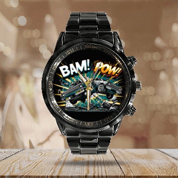 Discover Demo Derby Demolition Derby Demolition Derby Lover Calendar Steel Band Watch