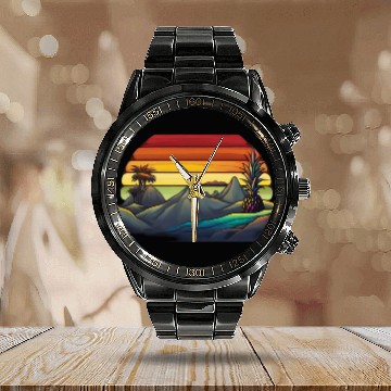 Discover Natural Calendar Steel Band Watch