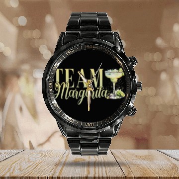 Discover Team Margarita Tequila Stag Party Calendar Steel Band Watch