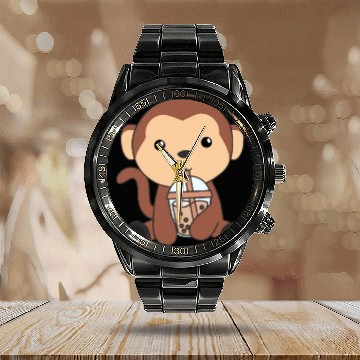 Discover Unicorn Bubble Tea Unicorns Cute Animals Girls Calendar Steel Band Watch