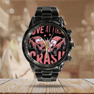Discover Demo Derby Demolition Derby Demolition Derby Lover Calendar Steel Band Watch