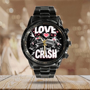 Discover Demo Derby Demolition Derby Demolition Derby Lover Calendar Steel Band Watch