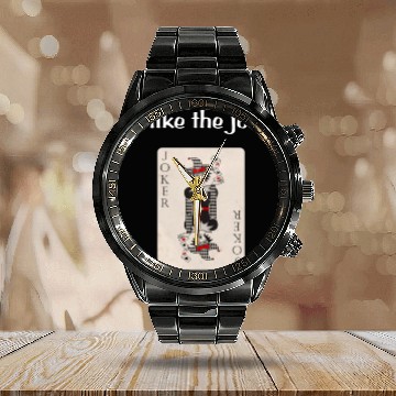 Discover joker Calendar Steel Band Watch