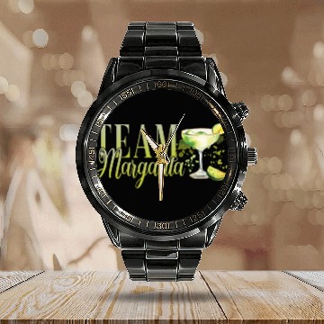 Discover Team Margarita Tequila Stag Party Calendar Steel Band Watch