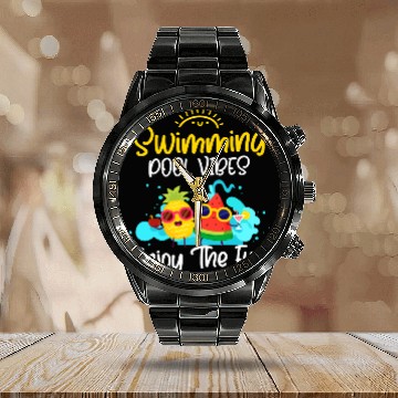 Discover Pool Summer Pool Party Friends Calendar Steel Band Watch