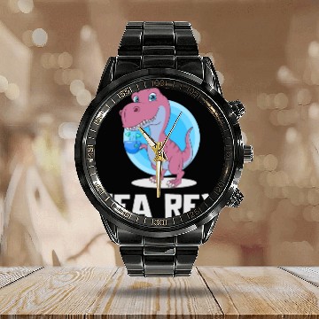 Discover Science Nerd Physics Student Jokes Geek Calendar Steel Band Watch