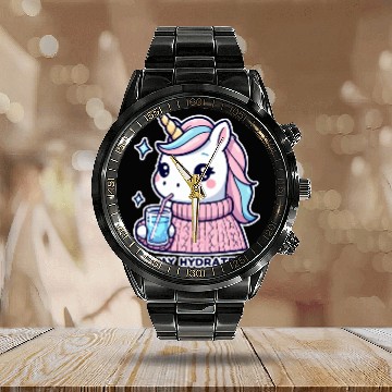 Discover Sweater Unicorn: Refreshing Magic Calendar Steel Band Watch