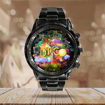 Discover Vector Disco Theme Guitar Piano Song Drum Speaker Calendar Steel Band Watch