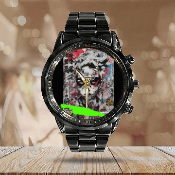 Discover Tokyo Urban Canvas Calendar Steel Band Watch