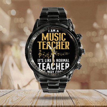 Discover Cool Music Teacher Art School Orchestra Calendar Steel Band Watch