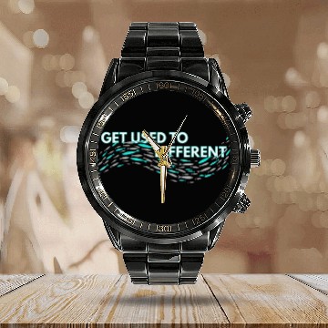 Discover Get used to different x CHOSEN x fish against the Calendar Steel Band Watch