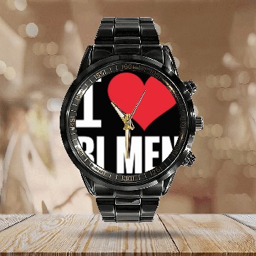 Discover I Love Bi Me Bisexual Men Bi Pride Bisexual Pride Calendar Steel Band Watch