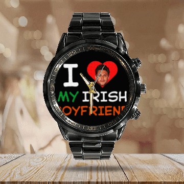 Discover I Love Niall Calendar Steel Band Watch My Irish Boyfriend