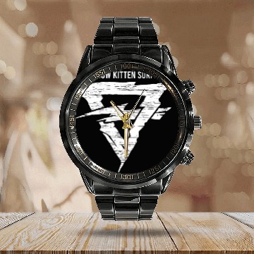 Discover Rainbow Kitten Surprise Calendar Steel Band Watch