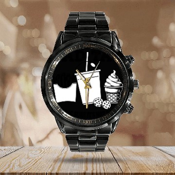 Discover DAD TAX MAKING SUR IT S NOT POISON 01 Calendar Steel Band Watch