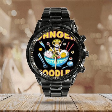 Discover Danger Noodles Snake Owner Ball Python Reptile Sna Calendar Steel Band Watch