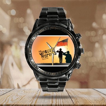 Discover unsung heroes Calendar Steel Band Watch