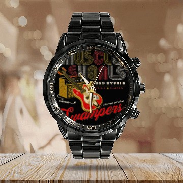 Discover Muscle Shoals Sound Guitar Music Lovers Calendar Steel Band Watch