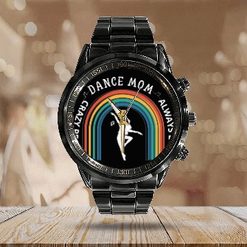Discover Dance Mom Life Calendar Steel Band Watch