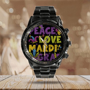Discover Parade Celebration New Orleans Fun Calendar Steel Band Watch