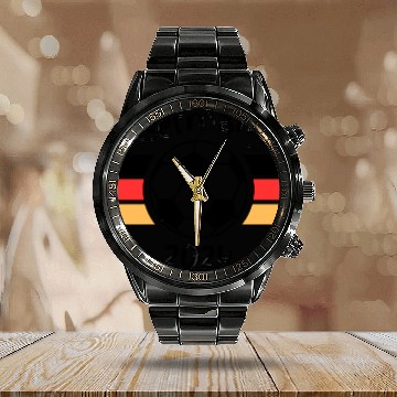 Discover Germany 2024 Calendar Steel Band Watch
