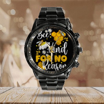 Discover Honey Bee Beekeeper Useful Beekeeper Calendar Steel Band Watch