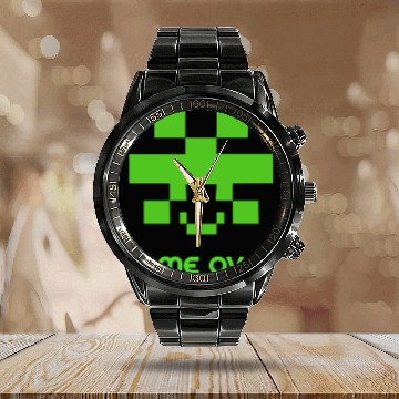 Discover Game over Calendar Steel Band Watch