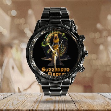 Discover King in Yellow Calendar Steel Band Watch