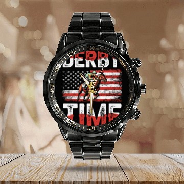 Discover Derby Time Louisville Kentucky Horse Racing Calendar Steel Band Watch