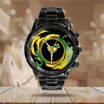 Discover Lemonade in a Glass Calendar Steel Band Watch