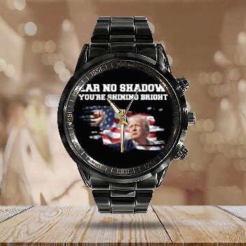 Discover Trump Shining Bright Calendar Steel Band Watch