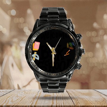 Discover Welcome Back to School Calendar Steel Band Watch