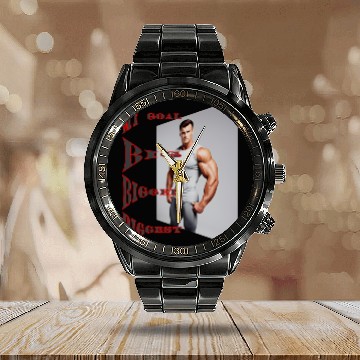 Discover Inspirational gym design Calendar Steel Band Watch