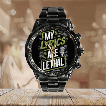 Discover Rap Battles Freestyle Rap Competition Battle Rap Calendar Steel Band Watch