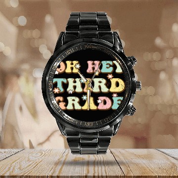 Discover Hey Third Grade Calendar Steel Band Watch Fun 3rd Grade to School