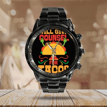 Discover School Counselor Taco Will Give Calendar Steel Band Watch