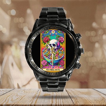 Discover The Cereal Killer Tarot Calendar Steel Band Watch